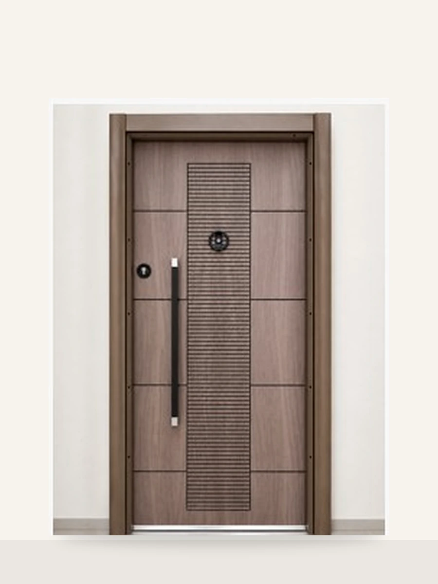 Porte Blindée Fine Lines, référence PB-020 — Blouk Bois