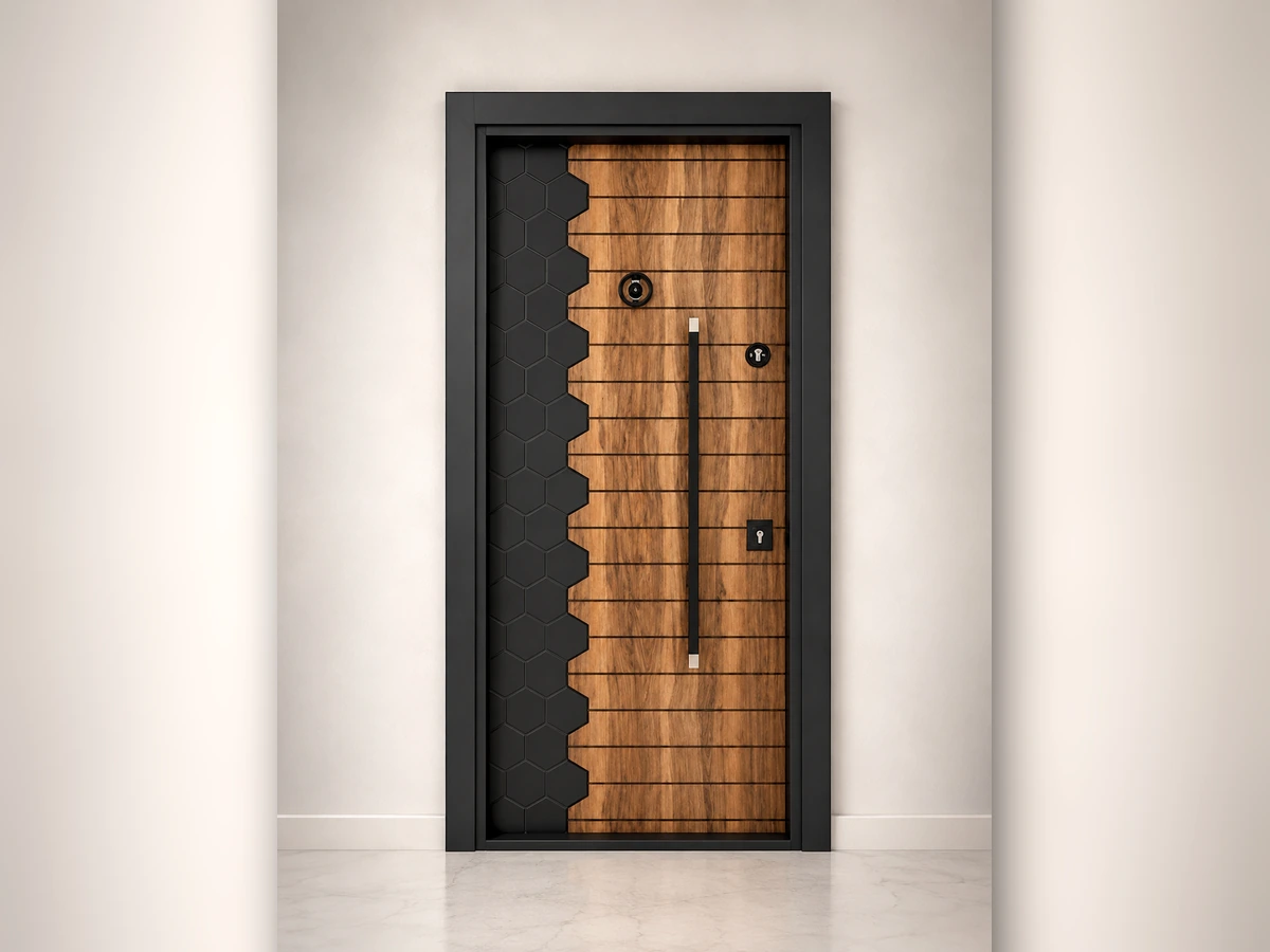Collection de portes blindées Blouk Bois